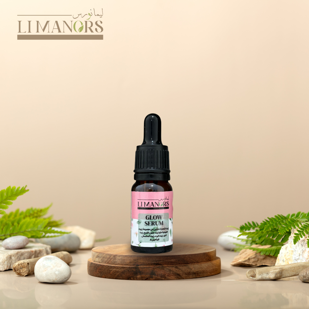 Peach Minimalist Face Serum Skincare Instagram Post